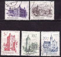 1951 Zomerzegels Gestempelde Serie NVPH 568 / 572 - Oblitérés