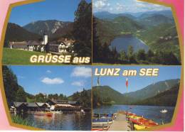 LUNZ Am See - Mehrfachbildkarte Mit Lunzer See, Pfarrkirche - Lunz Am See