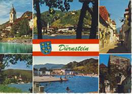 DÜRNSTEIN A.d. Donau, Wachau  - Mehrfachbildkarte, - Wachau