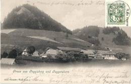 Guggisberg - Dorf Mit Guggishörnli                1905 - Guggisberg