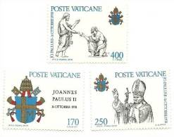 1979 - Vaticano 648/50 Stemmi Pontificato  ++++++++++ - Sonstige & Ohne Zuordnung