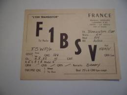 CARTE RADIO  L OM TRANSISTOR FRANCE LA BOCCA 06 - Radio