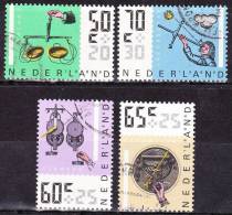 1986 Zomerzegels Gestempelde Serie NVPH 1348 / 1351 - Usati