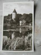 Dinkelsbühl Rothenburger Weiher Mit Faulturm   Foto Ak  RPPC  D92456 - Dinkelsbühl