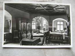 Lauenstein  Burg     - Fürstenzimmer - Erzgebirge  Foto Ak  - RPPC D92465 - Geising