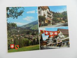 Cp  Gstaad  ( Multivues ) - Gstaad