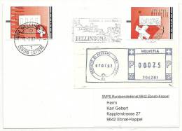 07.07.07 Firmenfrankatur Bellinzona - Postage Meters