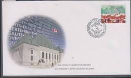 O) 2000 CANADA, THE SUPREME COURT, FIRST DAY COVER. - 1991-2000