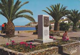 Cp , 66 , BANYULS-sur-MER , La Promenade Et Le Monument à Maillol - Banyuls Sur Mer