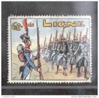 VIGNETTE MILITAIRE :62e DE LIGNE - Vignettes Militaires