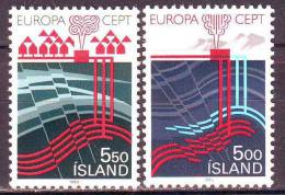 ICELAND - ISLANDE - EUROPE CEPT - VOLCANOS - **MNH - 1983 - Vulkanen