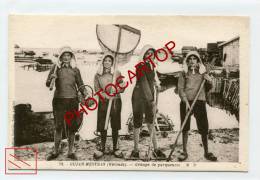 Groupe De PARQUEUSES-GUJAN MESTRAS-Types-Metier-Industrie-Ostreiculture-1941- - Gujan-Mestras