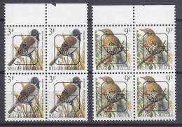 PRE821P6a En PRE833P6a (4) **, Moeilijk Te Vinden ! (X20851) - Typo Precancels 1986-96 (Birds)