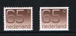 NEDERLAND  CIJFER CROUWEL 65 CENT  1986 ** - Neufs