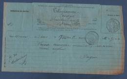 62 PAS DE CALAIS SAINT VENANT - LOT DE 3 TELEGRAMMES DATES DE 1886 / 1898 / 1903 - Telegraphie Und Telefon