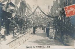 BRIARE - Carte Photo Légendée - Comice 1910 - Briare