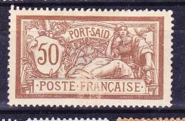 Port-Said   N°31 Neuf Charniere Défectueux Adhérences Sur Le Recto - Unused Stamps