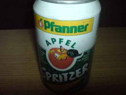 Lemonade Pfanner Apfel, With Apple, 0,33l, Austria - Cannettes