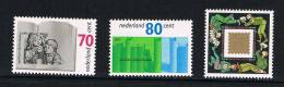 NEDERLAND  BIBLIOTHEEKWERK En DECEMBERZEGEL  1991 ** - Unused Stamps