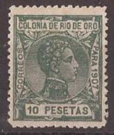 RO33-LA883TSAE.Maroc.Marocco .Sahara.RIO DE ORO.Alfonso Xlll.1907.(Ed 33**) LUJO - Spanische Sahara