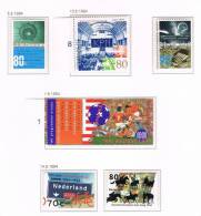 NEDERLAND  N° 1478/1483  - 1994 ** - Unused Stamps