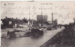 DIXMUDE, Le Haut Port Et L´Yser,  ( Carte Datée Du 31 Mars 1915) - Diksmuide