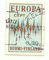 1972 - Finlandia 665 Europa C2074, - Usados