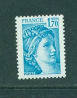 N°1976 Neuf **, Variété Quasiment Sans Phosphore - Unused Stamps