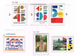 NEDERLAND   N° 1507/1512  - 1995 ** - Neufs