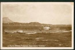 Marine Militaire Française -  Sous-Marin "CAIMAN" - Submarines