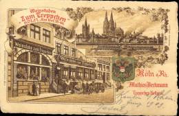 PK Illustr.Weinstube Zum Treppchen - Koln - Keulen 1909 - Hoteles & Restaurantes