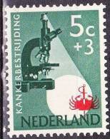 1955 Kankerbestrijding 5 + 3 Ct Plaatfout ? "groene Vlekjes Boven Embleem" Gelijk Aan NVPH 664 P ** 662 Var. - Plaatfouten En Curiosa