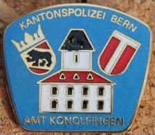 KANTONSPOLIZEI BERN SCHWEIZ AMT KONOLFINGEN - POLICE BERNOISE - SUISSE    - (ROUGE) - Polizei