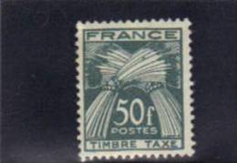 FRANCE 1946-1955 Y&T P ** T88 - 1859-1959 Mint/hinged