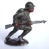 FIGURINE EN PLOMB CREUX SOLDAT FRANCAIS 14-18 Pas CBG - LR ...? - Tin Soldiers