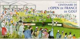 FRANCE  2006 - Golf, Centenaire Del'open De France - BF Souvenir Neuf Sous Blister // Mnh - Souvenir Blokken