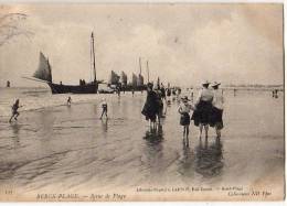 Berck Plage  62  Pêche  Scène De Plage - Berck