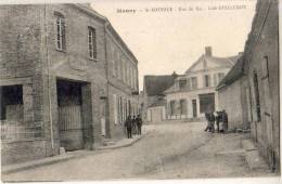 St Maurice Aux Riches  Hommes  Mauny  89   Rue Du Bas Café  Guillemot - Sonstige & Ohne Zuordnung