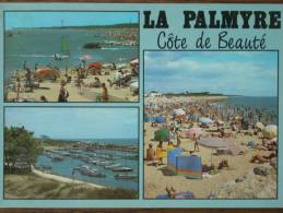 17 - LA PALMYRE - Les Plages Et Le Port De Plaisance. (Multivues) - Les Mathes