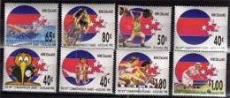 Jeux Sportifs Du Commonwealth A Auckland 1989. Serie Complete 8 T-p Neufs ** Yv.# 1051/8 - Unused Stamps