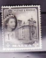 Malta, 1956-58, SG 268, Used - Malta (...-1964)