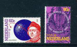 NETHERLANDS  -  1992  Discovery Of America  Unmounted Mint - Unused Stamps