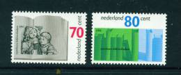 NETHERLANDS  -  1991  Public Libraries  Unmounted Mint - Unused Stamps