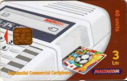 Malte : Maltacom 60 Units 3 Lm : Residential Commercial Cardphone - Telephones