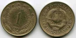 Yougoslavie Yugoslavia 1 Dinar 1979 KM 59 - Joegoslavië