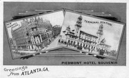 Atlanta Ga 1900 Postcard Album - Atlanta