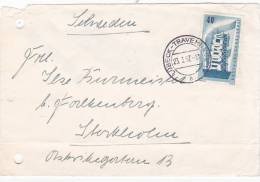 Germany 1957 Europa Stamp On Cover - 1957