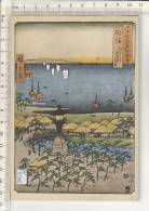 PO7238B# GIAPPONE - GOLFO DI SUMIYOSHI (HIROSHIGE)  No VG - Osaka