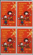 AP0853 Mexico 2000 International Day Against Drug Abuse And Illicit Trafficking Block 1v MNH - Drugs