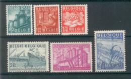 Belgique 761/66 * - 1948 Esportazione
